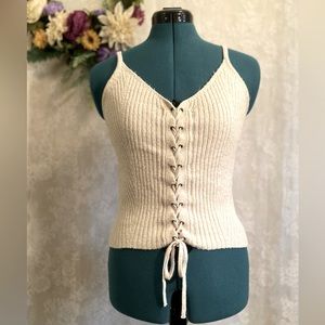 American Eagle Sweater Cross Tank